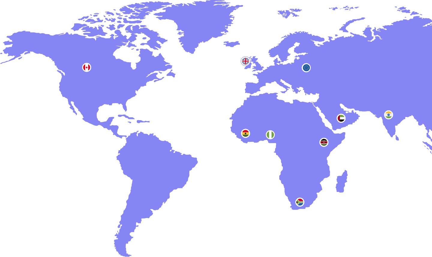 Global map visualization